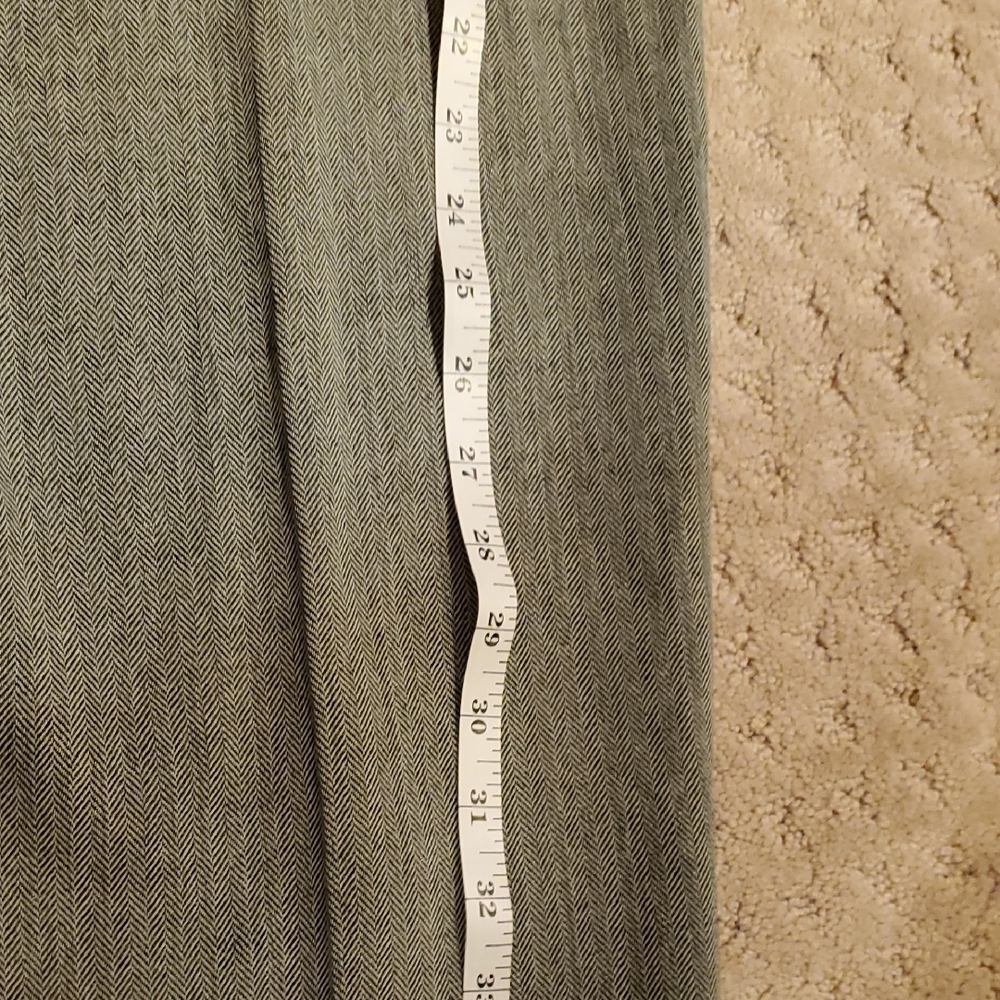 Pendleton Wool Chevron Texture Pants Size 14 - image 8